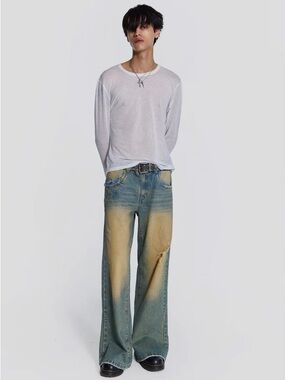 Jaded London Slim Flare Jeans